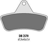 DELTA BRAKING KLOCKI HAMULCOWE KH271 ARCTIC CAT`96-04 (F+R) - ZASTĘPUJĄ DB2570MX-D ORAZ DB2570QD-D